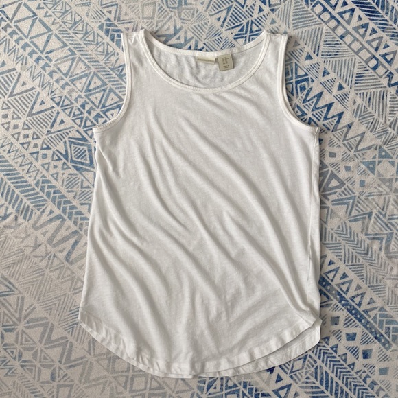 St. Tropez Soft White Tank Top - Picture 3 of 5